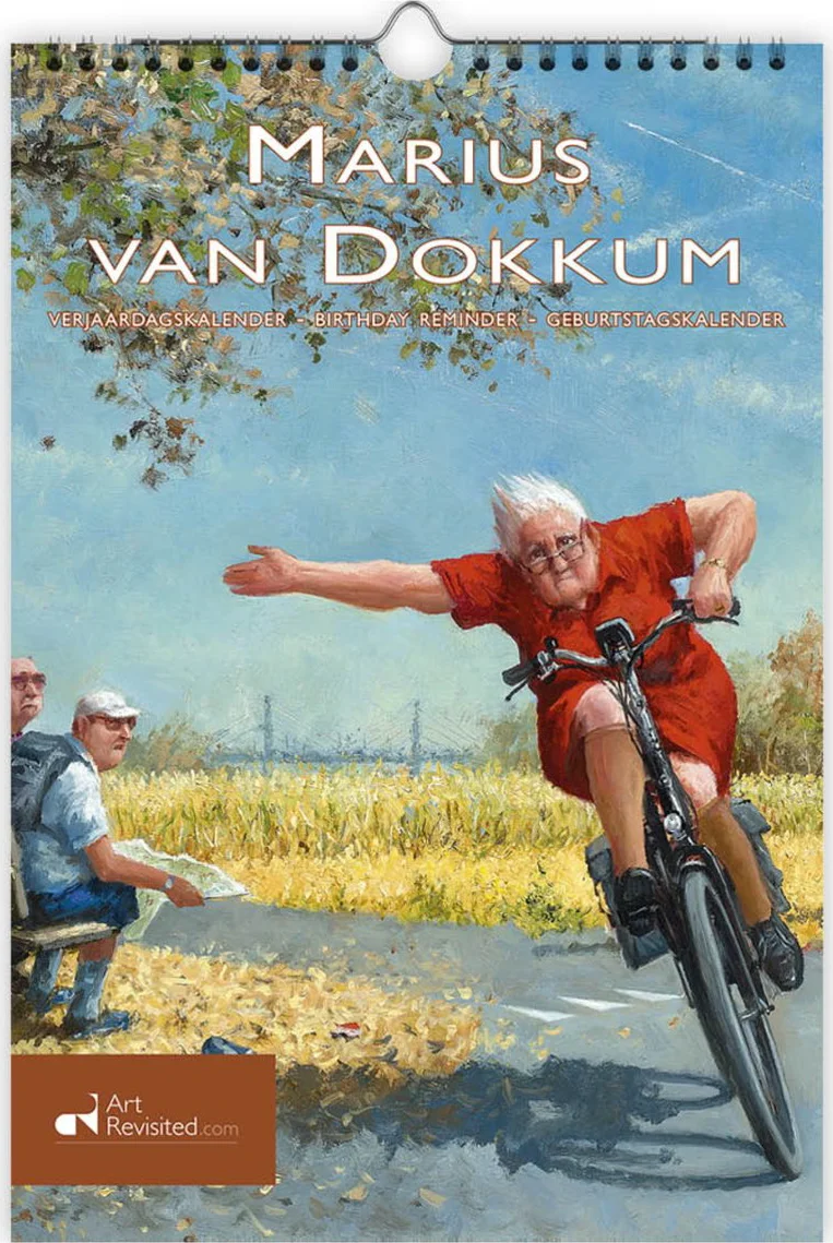 Marius van Dokkum Verjaardagskalender - Turbo - A4