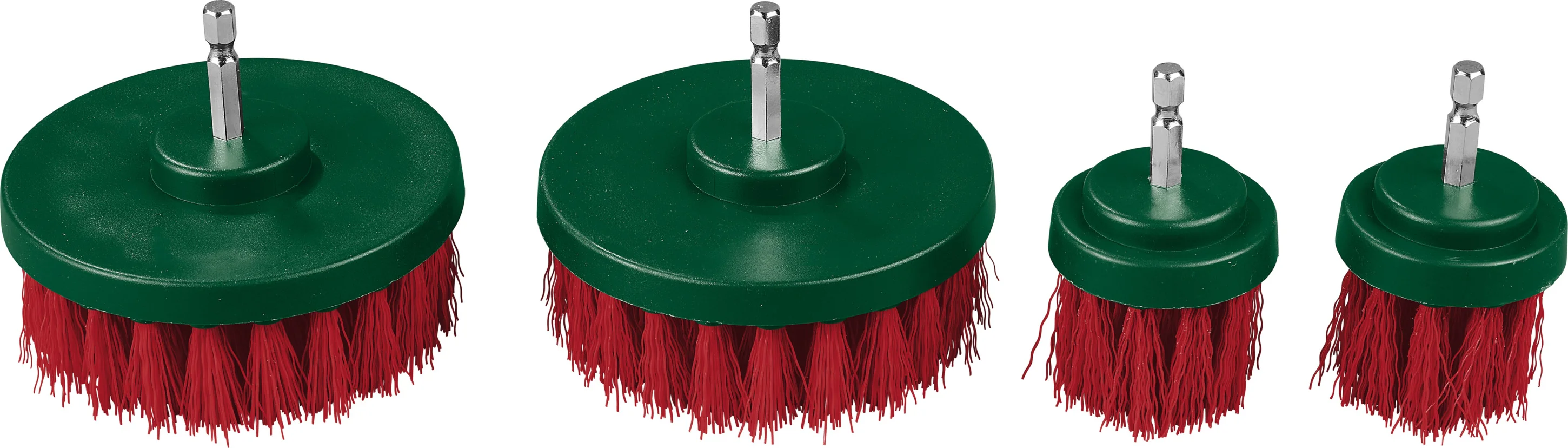 PARKSIDE Reinigings- of polijstopzetstukken (Borstels voor bekleding 4 stuks)