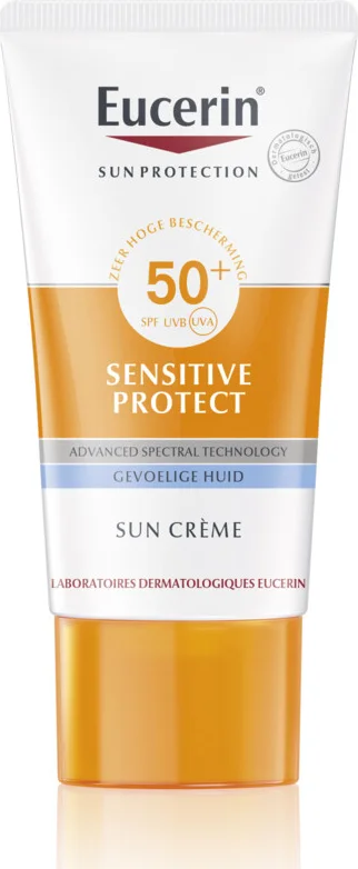 24x Eucerin Sun Sensitive Zonnebrandcrème SPF 50+ 50 ml