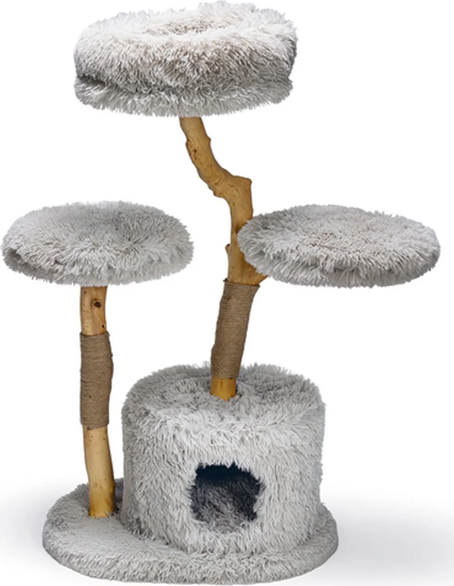 Designed by Lotte Krabmeubel Hout Ziza Grijs 60 x 45 x 100 cm