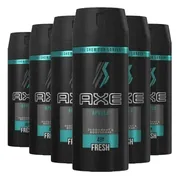 6x Axe Deodorant Bodyspray Apollo 150 ml