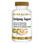 2x Golden Naturals Stoelgang Support 60 vegacapsules