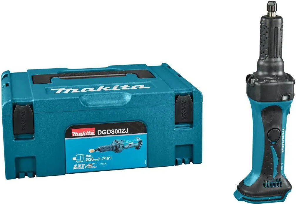Makita DGD800ZJ Accu Rechte Slijper 18V Basic Body in Mbox