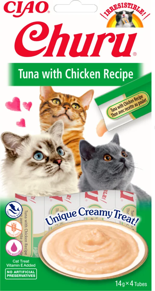 Ciao Kattensnack Churu Tonijn - Kip 60 gr