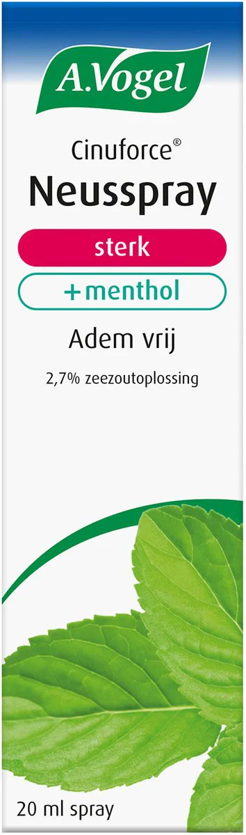 A.Vogel Cinuforce Neusspray Sterk + Menthol 20ML