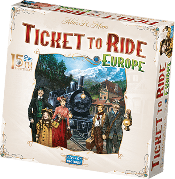 Ticket to Ride: 15th Anniversary Deluxe - Europe