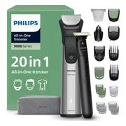 Philips Series 9000 Multigroom - Baardtrimmer - 20 in 1 - Neushaartrimmer - Precisietrimmer - Lichaamstrimmer - Wenkbrauwtrimmer - Face&Hair&Body - Scheersensor - Opbergetui inclusief OneBlade Face - MG9558/15