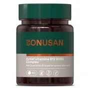 Bonusan Actief vitamine B12 8000 Complex Zuigtabletten 60ZTB