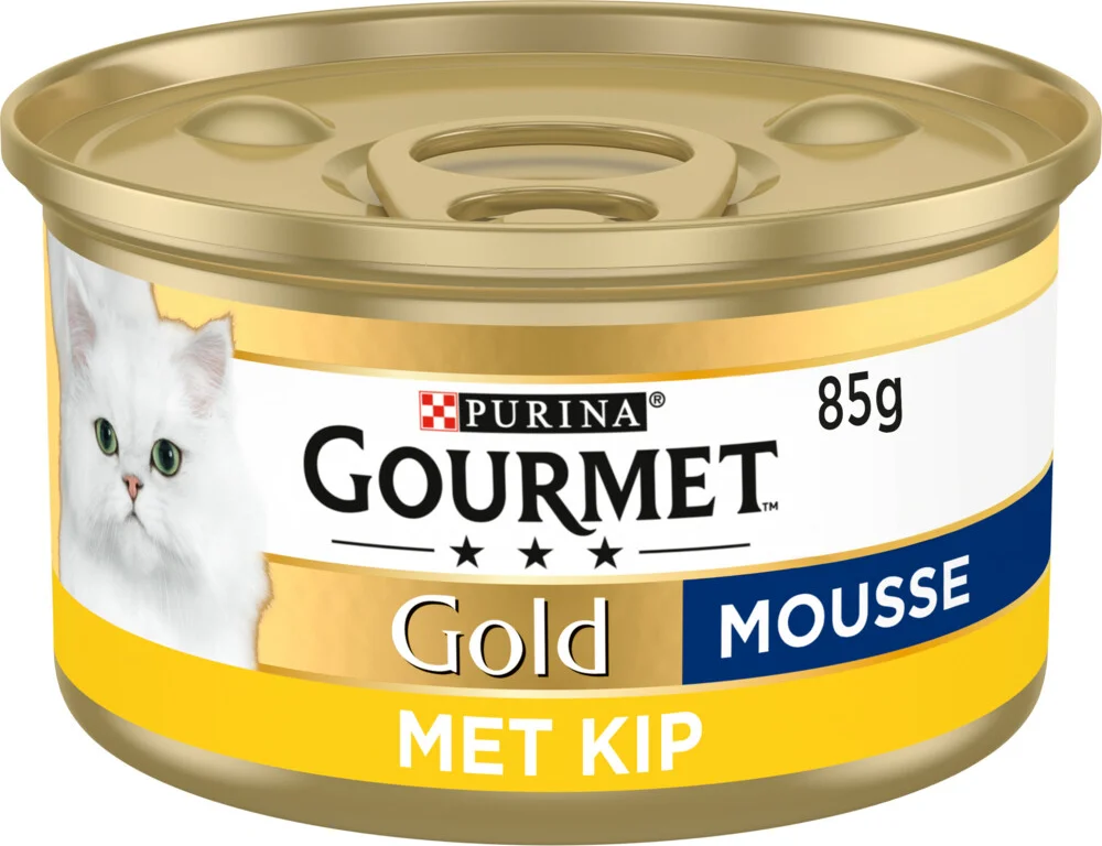 Gourmet Gold Kattenvoer Nat Mousse Kip 85 gr