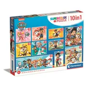 Clementoni - Puzzel - 10 Puzzels in 1 Doos - Paw Patrol - van 18 tot 60 stukjes - Puzzel Voor Kinderen - Vanaf 4 jaar