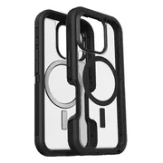OtterBox Defender XT iPhone 16 Pro Back Cover met MagSafe Magneet Transparant Zwarte Rand