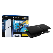 Sony PlayStation 5 Slim Digital Edition Fortnite bundel + Covers Zwart