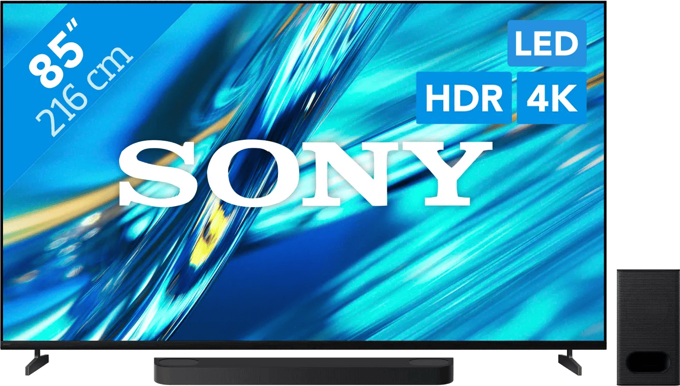 Sony Bravia 3 II Led 85" (2026) + Sony Bravia Theatre Bar 6 Zwart