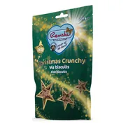 6x Renske Hondensnack Gezonde Beloning Hond Kerst Crunchy Zalm & Witvis & Forel 200 gr