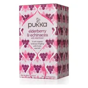 3x Pukka Biologische Thee Elderberry Echinacusda 20 stuks