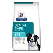 Hill's Prescription Diet t/d Dental Care Hondenvoer Droog Kip 4 kg