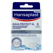 Hansaplast Aqua Protect XL Snelle Wondgenezing Pleisters 8ST