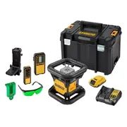 DeWALT DCE079D1G Volautomatische roterende laser groen 18V XR 2.0Ah in TSTAK
