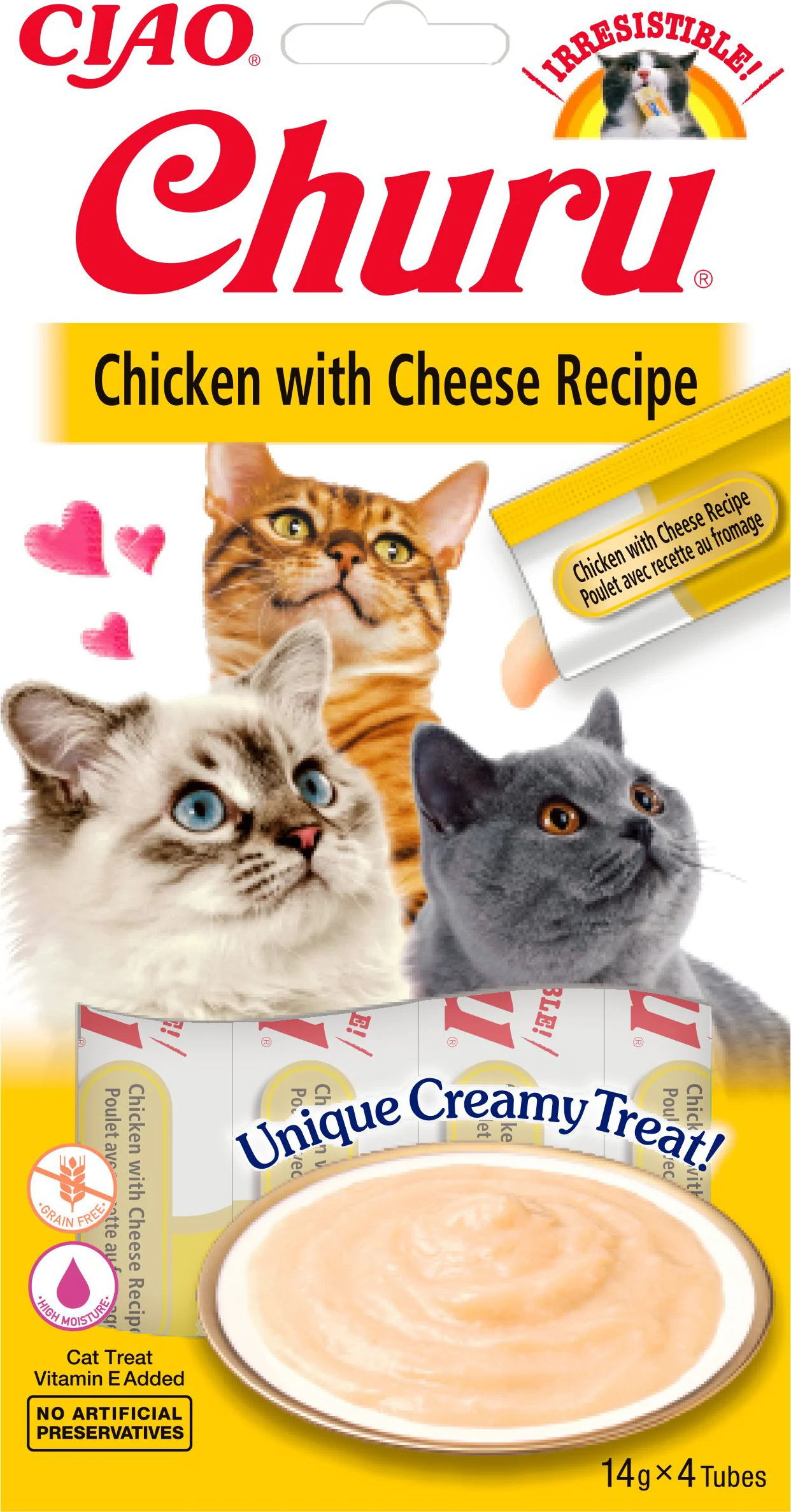 Ciao Kattensnack Churu Kip - Kaas 60 gr