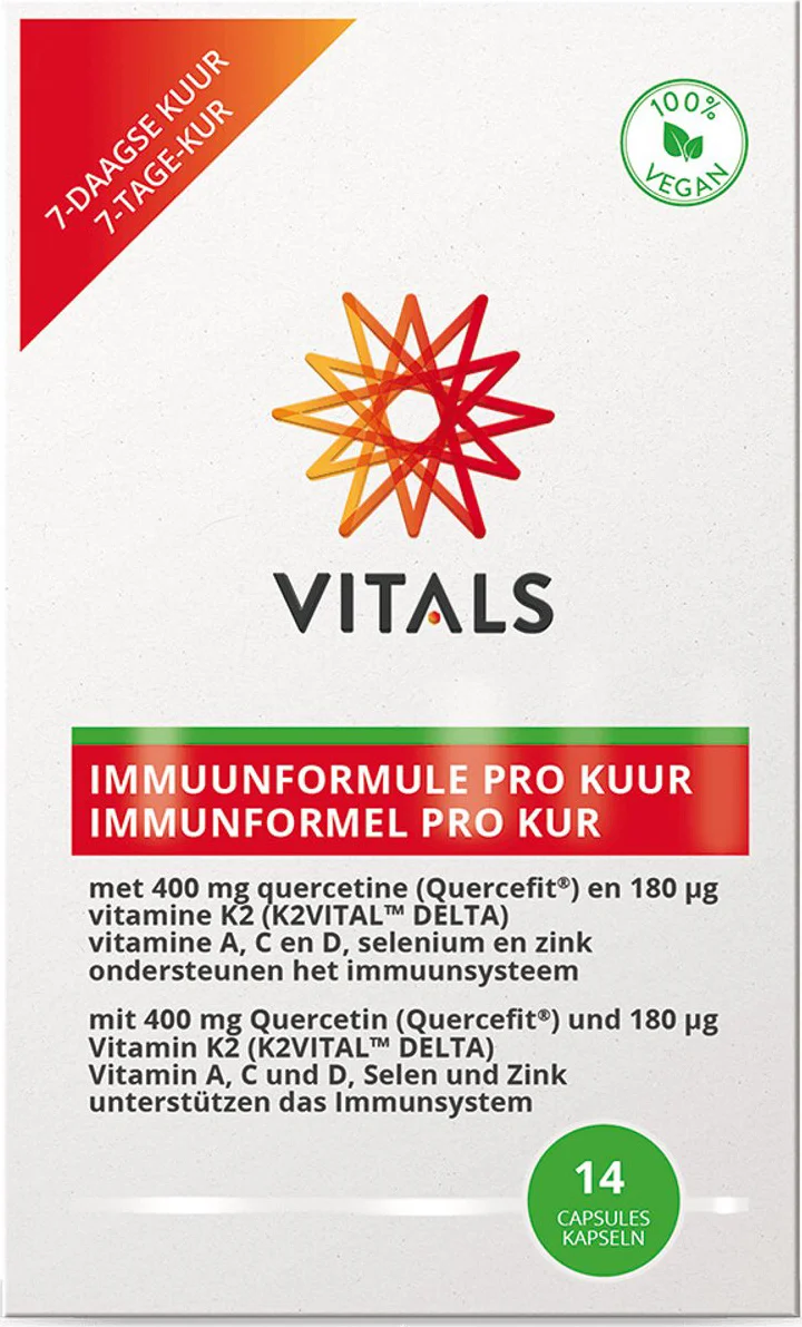 Vitals Immuunformule Pro Kuur Capsules 14CP