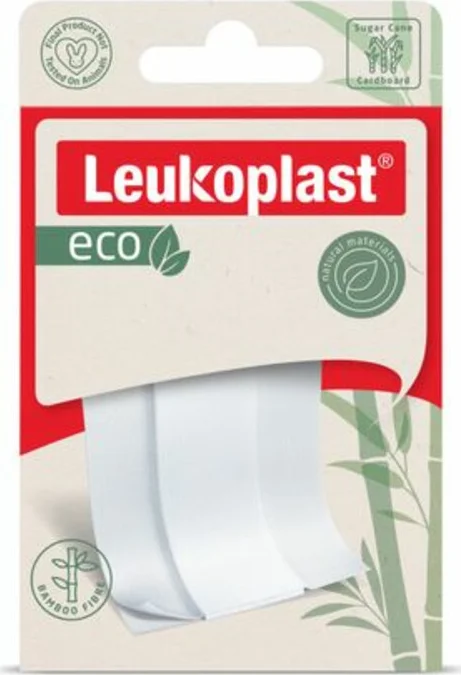 2x Leukoplast Eco Pleisters 6 x 10cm 5 stuks