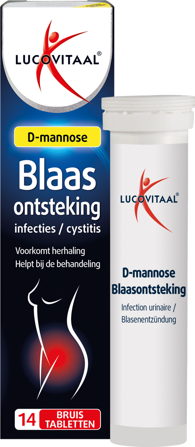 Lucovitaal Blaasontsteking D-Mannose 14 bruistabletten