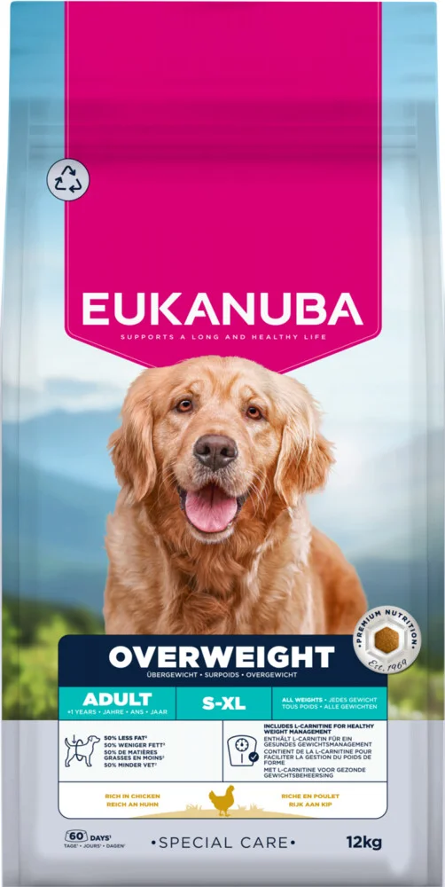Eukanuba Hondenvoer Droog Special Care Adult Overweight 12 kg