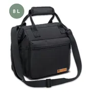 ForDig Lunchtas Koeltas - 8 liter - 4 laags - voor werk - zwart