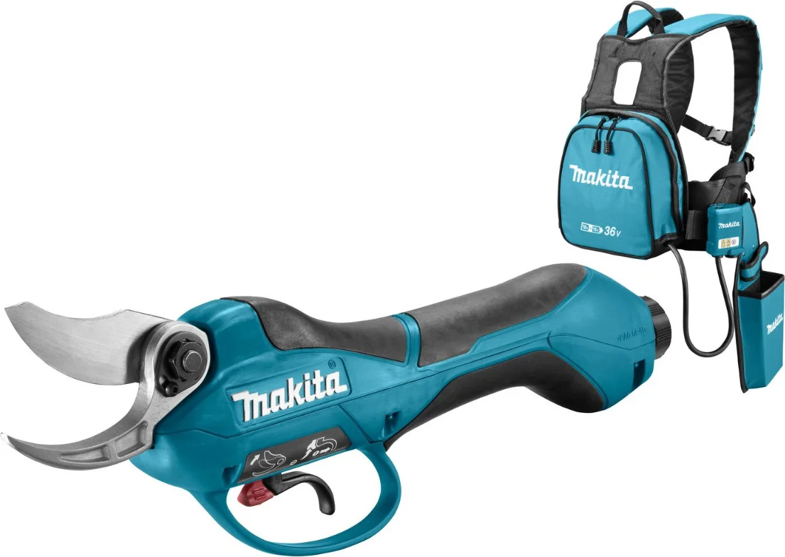 Makita DUP362Z Accu snoeischaar met draagharnas 2x18V Basic Body
