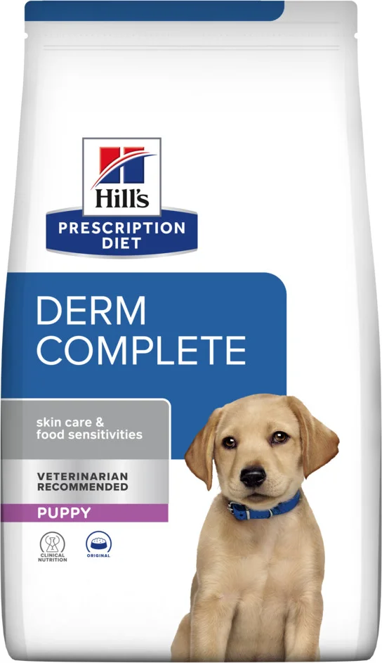 Hill's Prescription Diet Derm Complete Puppyvoer Droog 12 kg
