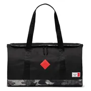 LEGO Herschel Heritage weekendtas - zwart met abstracte stenen