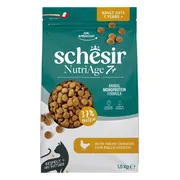 Schesir Monoproteïne Kattenvoer Droog Nutriage 7+ Kip 1,5 kg