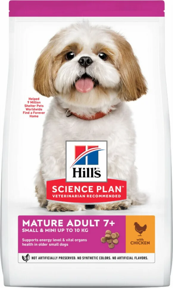 Hill's Science Plan Hondenvoer Mature Adult Small & Mini Kip 1,5 kg