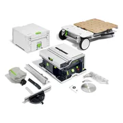 Festool CSC SYS 50 EBI-Basic-Set Accu Tafelcirkelzaag 2x18V Basic Body met Onderstel - 577371