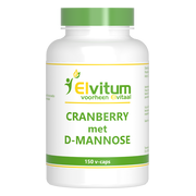 Elvitum Cranberry + D'Mannose Vegicaps 150CP