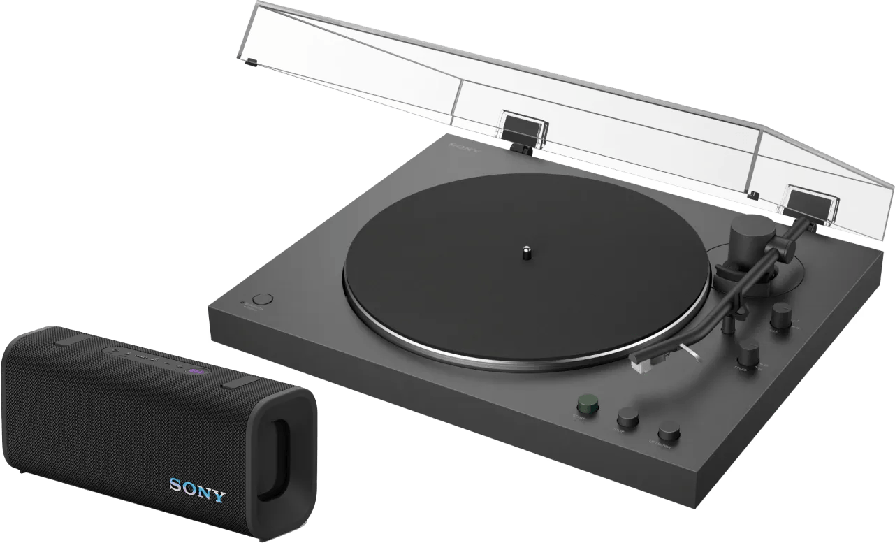 Sony PS-LX3BT Zwart + Sony ULT Field 3