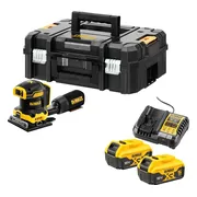 DeWALT DCW200P2 Accu vlakschuurmachine 18V XR 5.0Ah in TSTAK