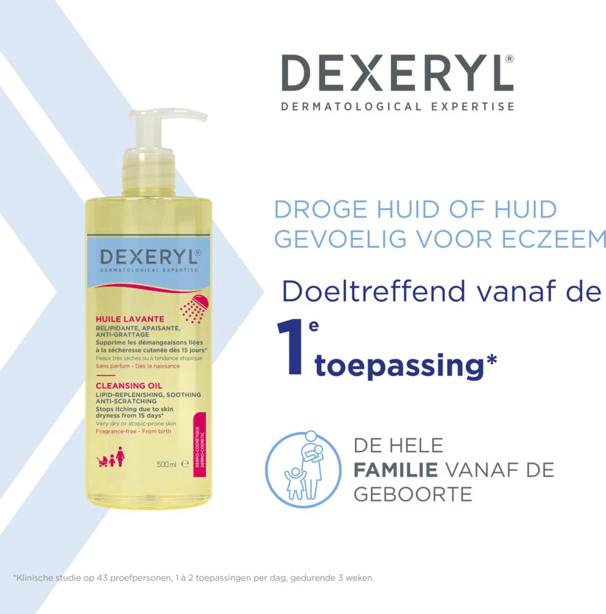 Dexeryl Wasolie 500ML