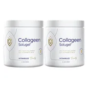2x Vitakruid Collageen Solugel Poeder Tropical 250 gr