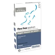 Flea Free Anti Vlooiendruppels Hond 20-40 kg 3 pipetten