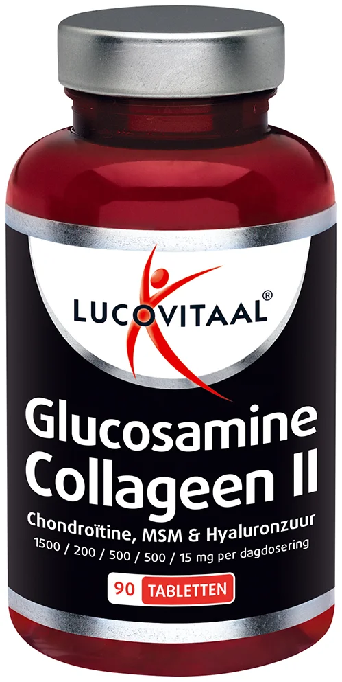 Lucovitaal Glucosamine Collageen II Tabletten 90TB