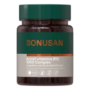 Bonusan Actief vitamine B12 1000 Complex Zuigtabletten 120ZTB
