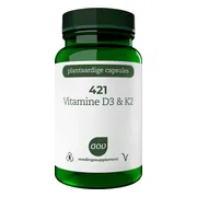 AOV 421 Vitamine D3 & K2 60 vegacapsules