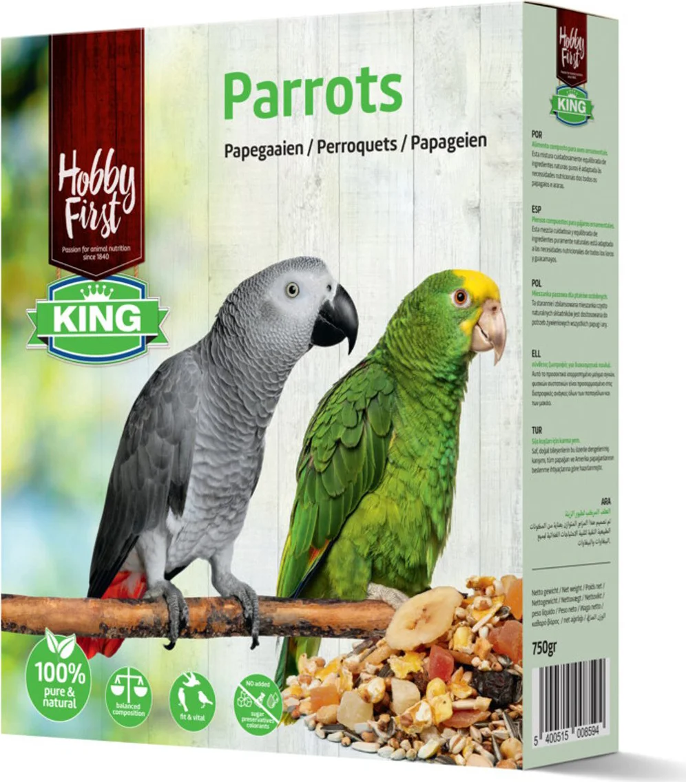 HobbyFirst King Papegaaien 750 gr
