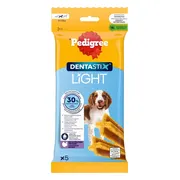 3x Pedigree Hondensnack Dentastix Light Medium 70 gr