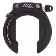 AXA Block XXL Ringslot – ART 2 fietsslot – Extra brede opening voor ballonbanden – Met Plug‑in mogelijkheid – Gehard staal – Multi‑bevestiging – Beveiligingsniveau 12 – Zwart