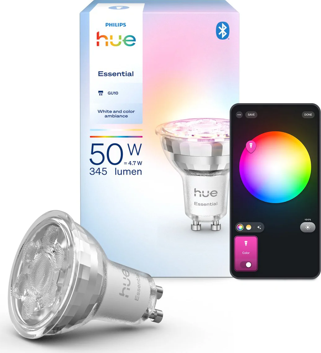Philips Hue Essential White and Color GU10