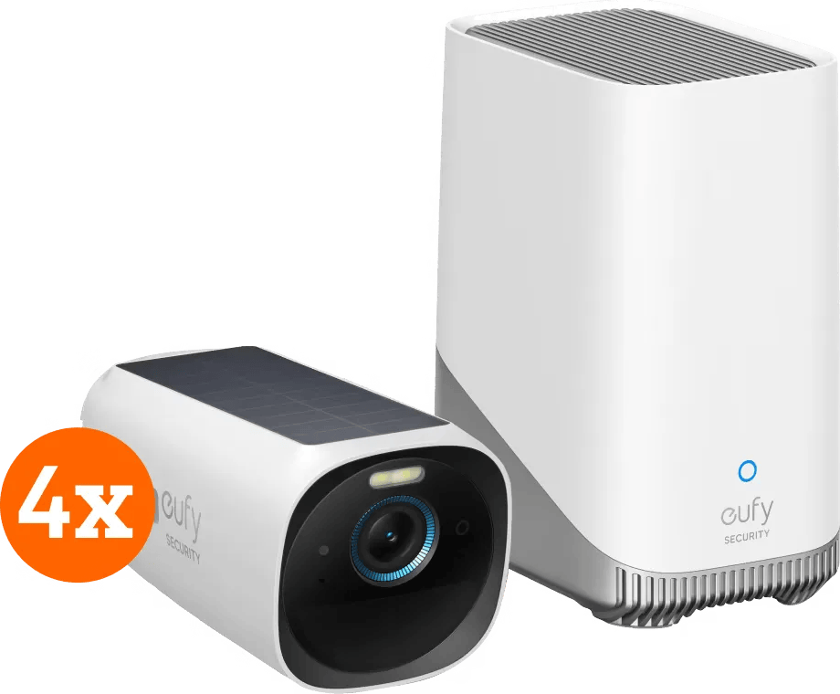 EufyCam 3 4-Pack + HomeBase 3