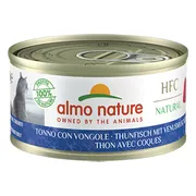 48x Almo Nature HFC Natural Kattenvoer Nat Tonijn & Mosselen 70 gr