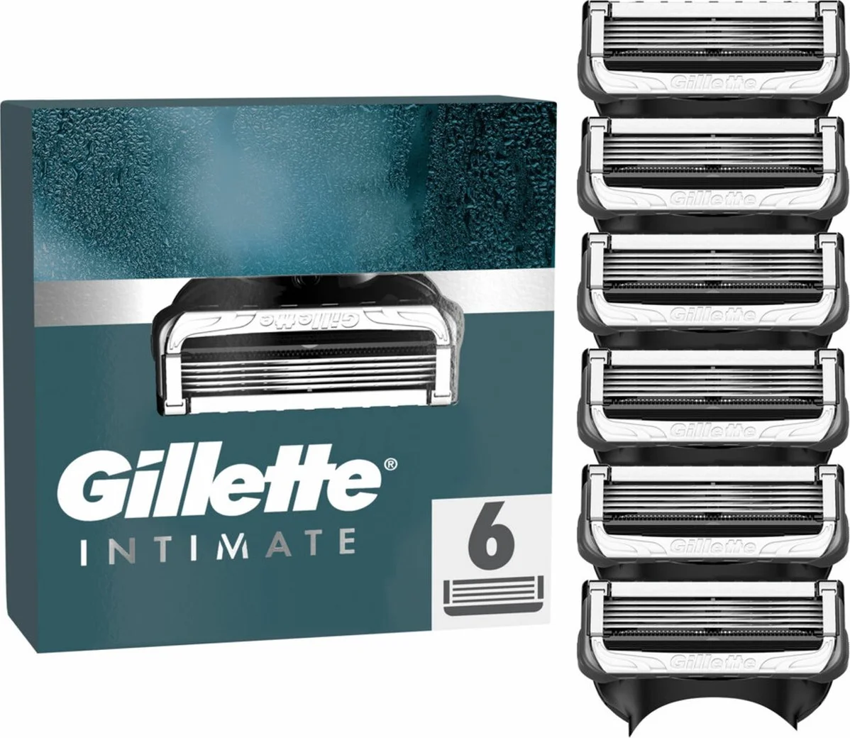 Gillette Intimate Navulmesjes (6 stuks)